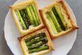Blätterteig-Tartelettes mit Spargel und Frischkäse